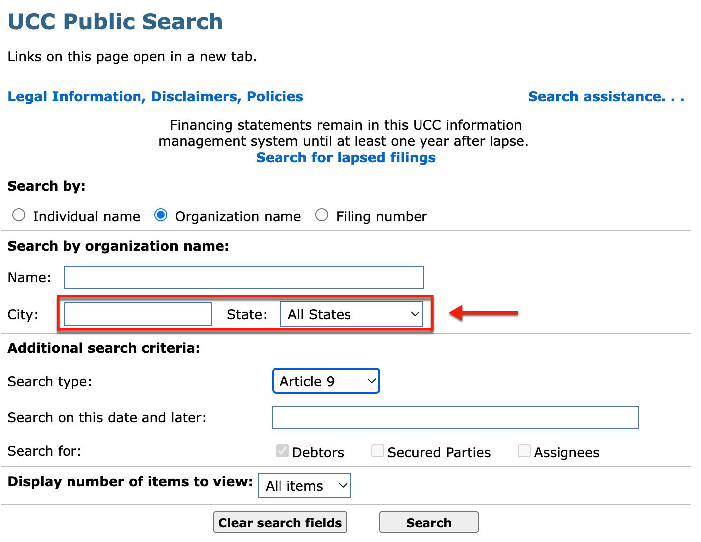 Massachusetts UCC Search - Secretary of the Commonwealth Corporations ...