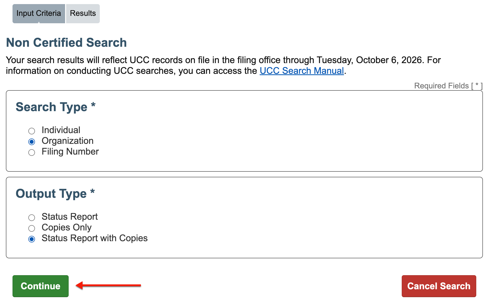 New Jersey UCC Search - Department of Treasury