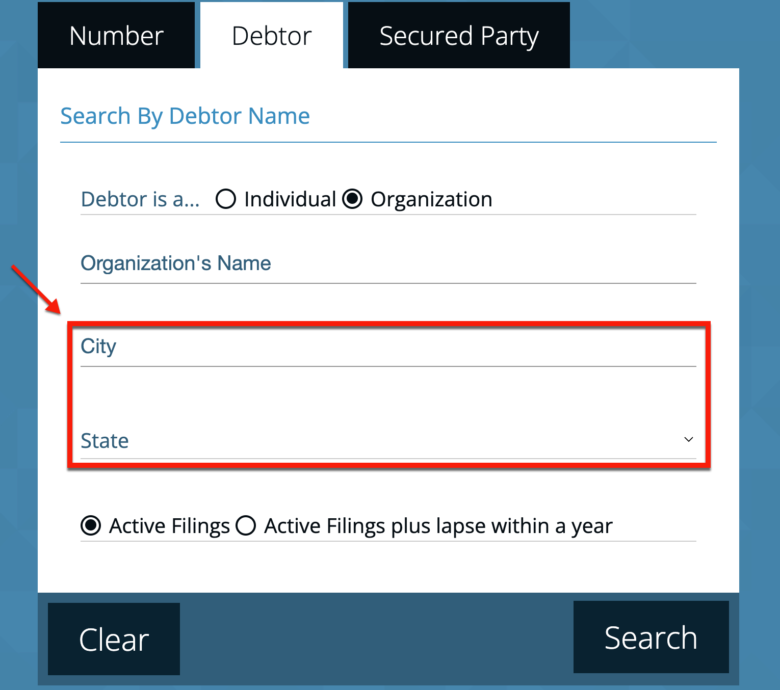 Ohio UCC Search - Secretary of State