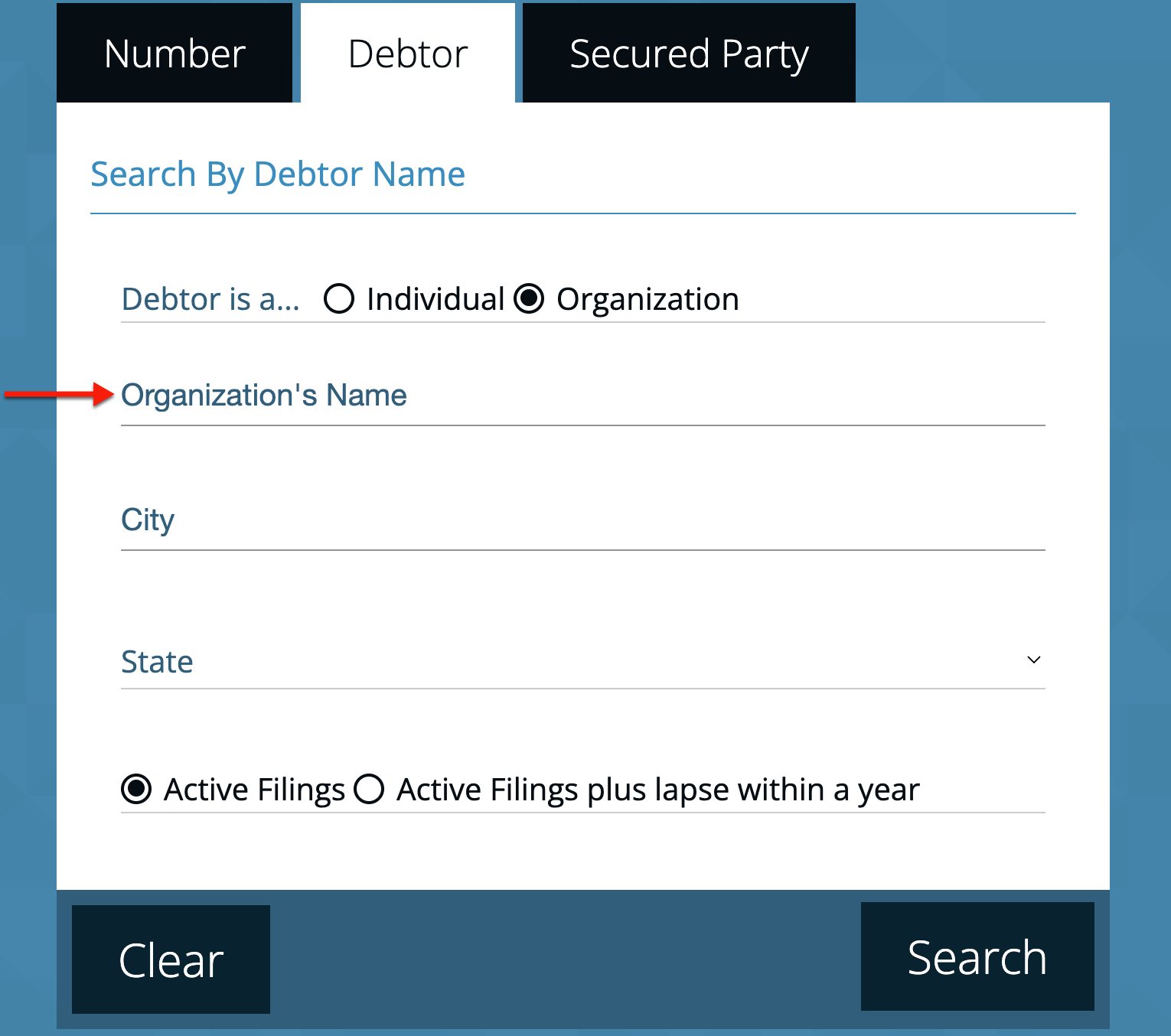 Ohio UCC Search - Secretary of State